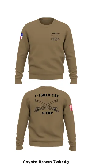 1-150th CAV A-TRP Store 1 Core Men's Crewneck Performance Sweatshirt - 7wkc4g