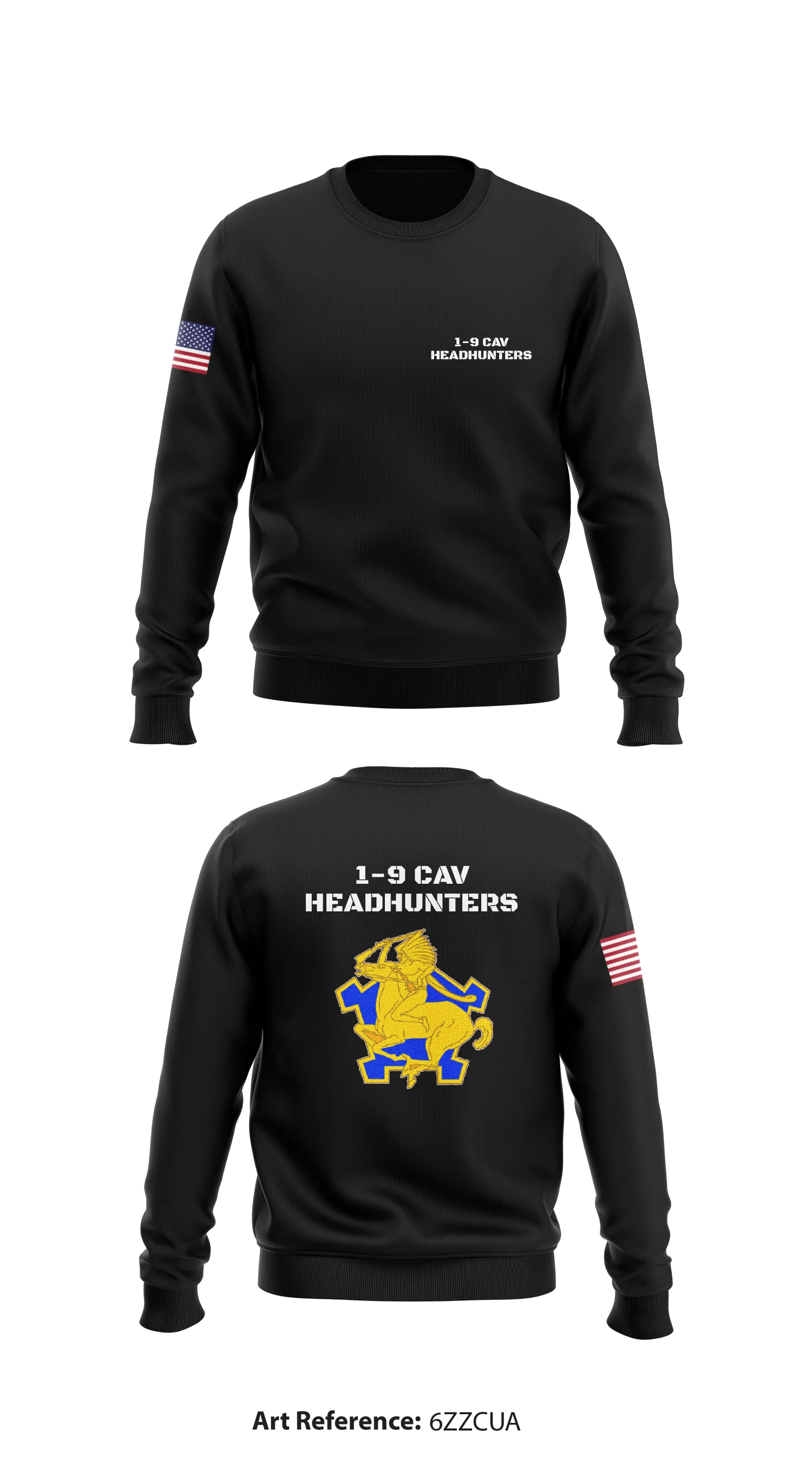 1-9 CAV Store 1 Core Men's Crewneck Performance Sweatshirt - 6zZCUa