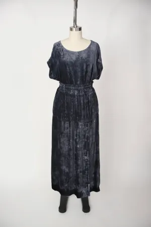 1990s Issey Miyake Velvet Skirt Set