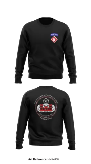 27th Engineer Battalion (Airborne) Store 1 Core Men's Crewneck Performance Sweatshirt - HnK4AW