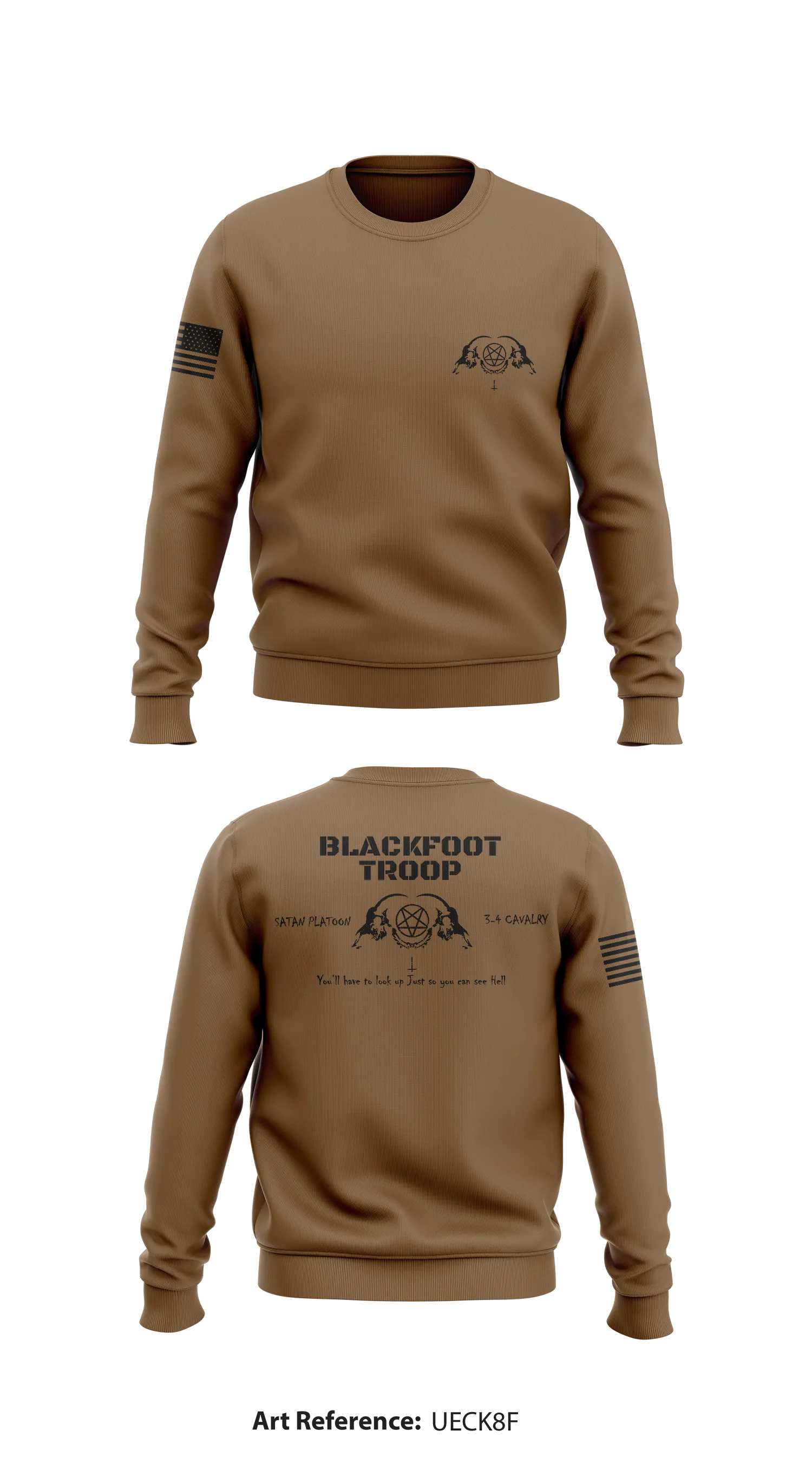 3-4 CAV Store 1 Core Men's Crewneck Performance Sweatshirt - ueck8f