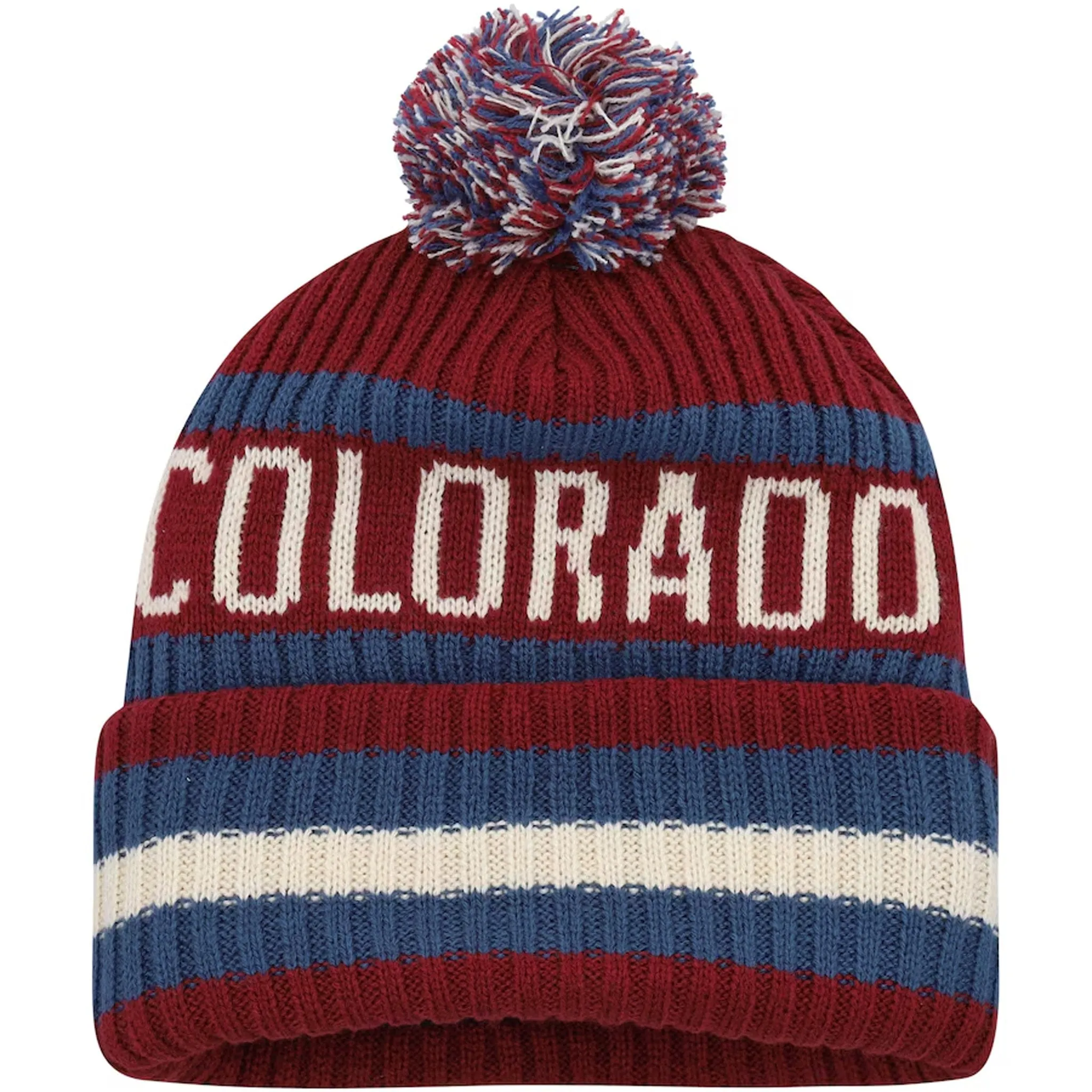 47 Brand NHL Bering Cuff Knit Toque - Colorado Avalanche