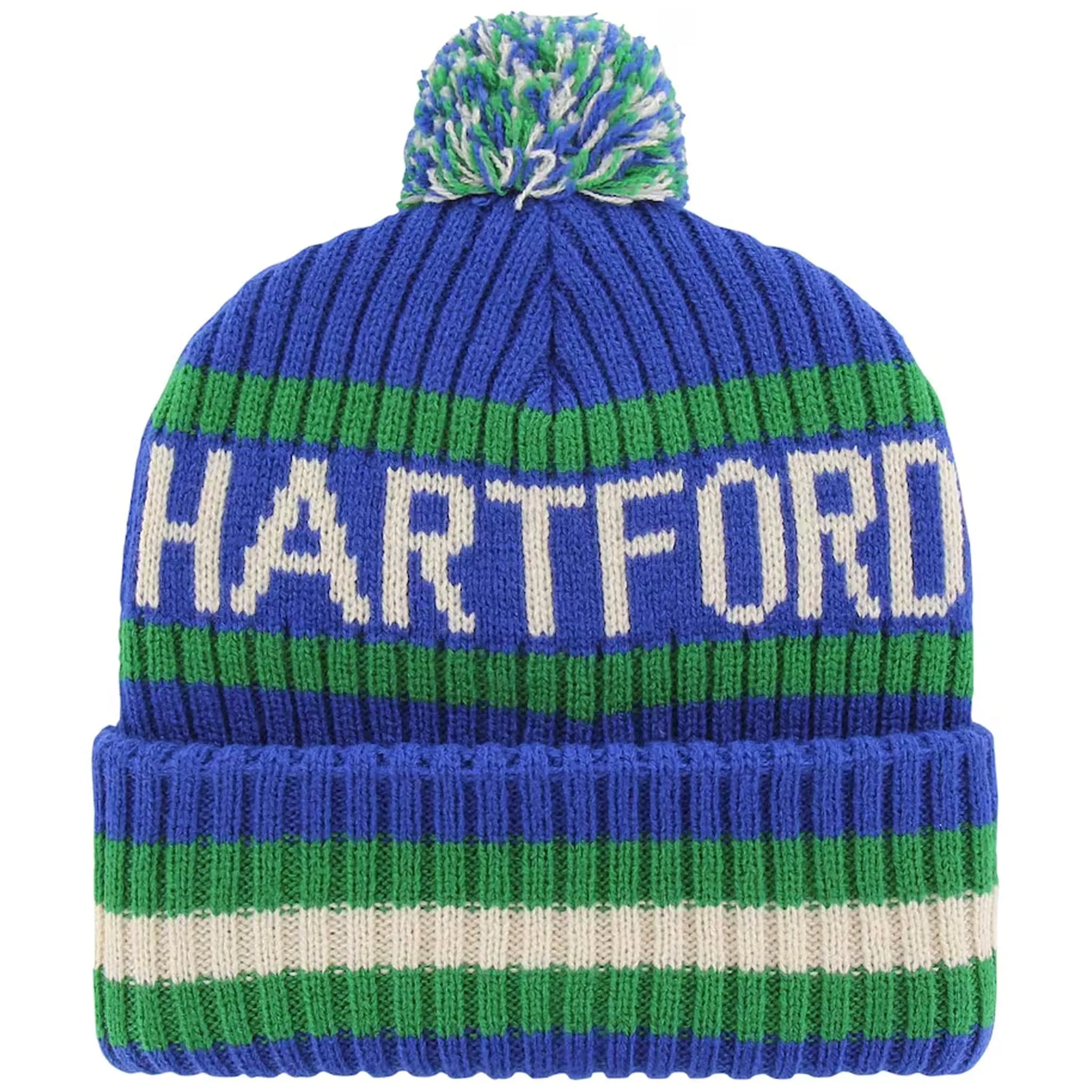 47 Brand NHL Bering Cuff Knit Toque - Hartford Whalers