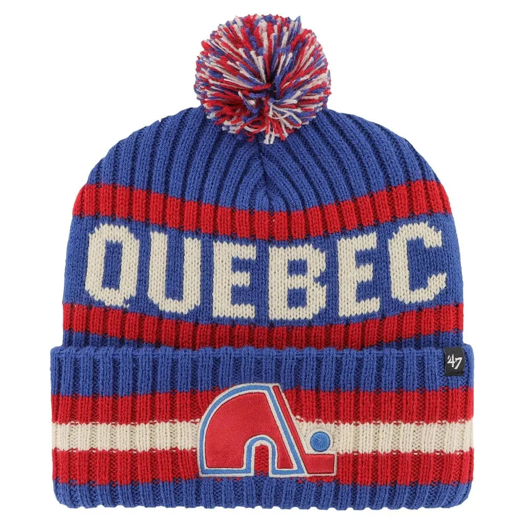 47 Brand NHL Bering Cuff Knit Toque - Quebec Nordiques