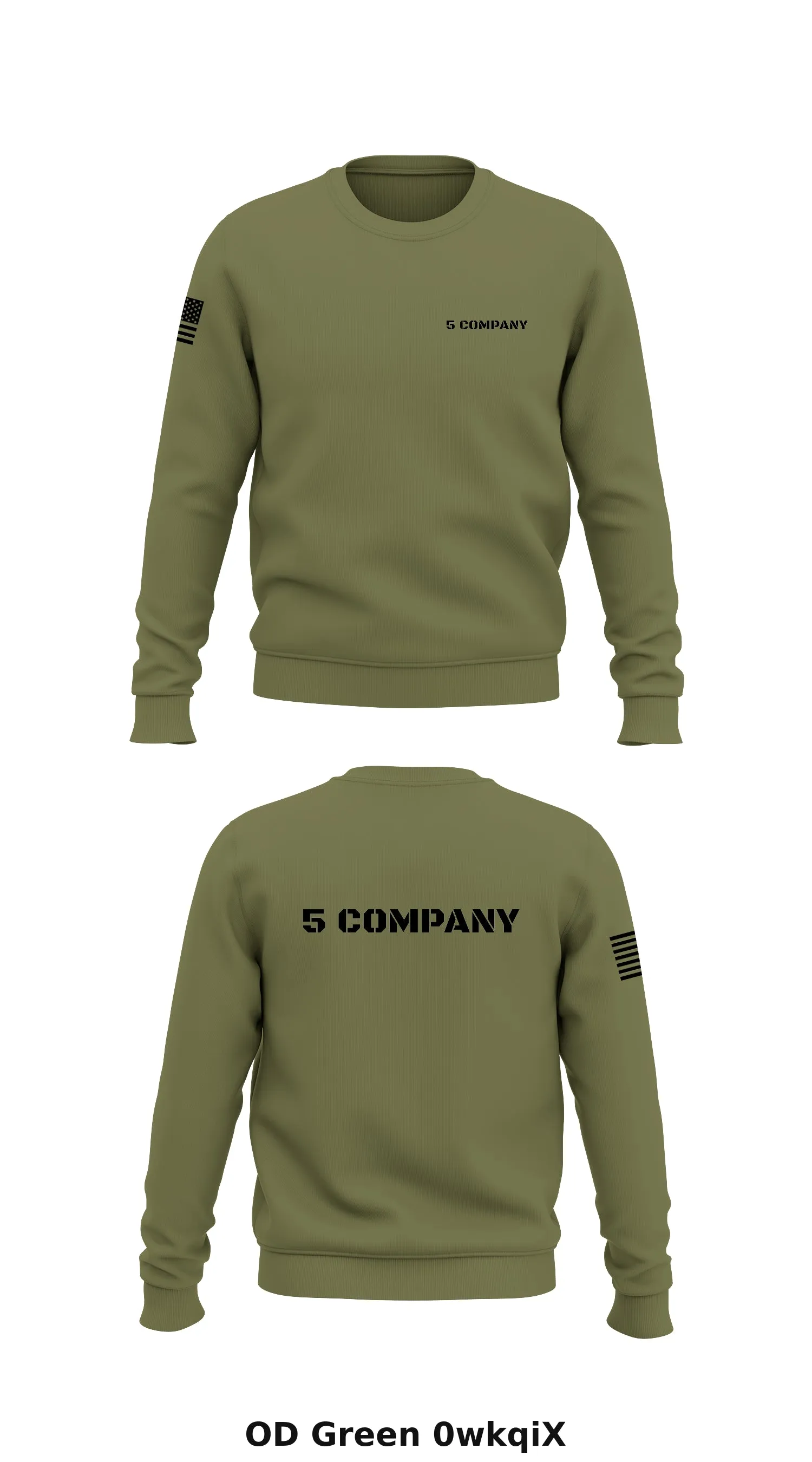5 company  Store 1 Core Men's Crewneck Performance Sweatshirt - 0wkqiX