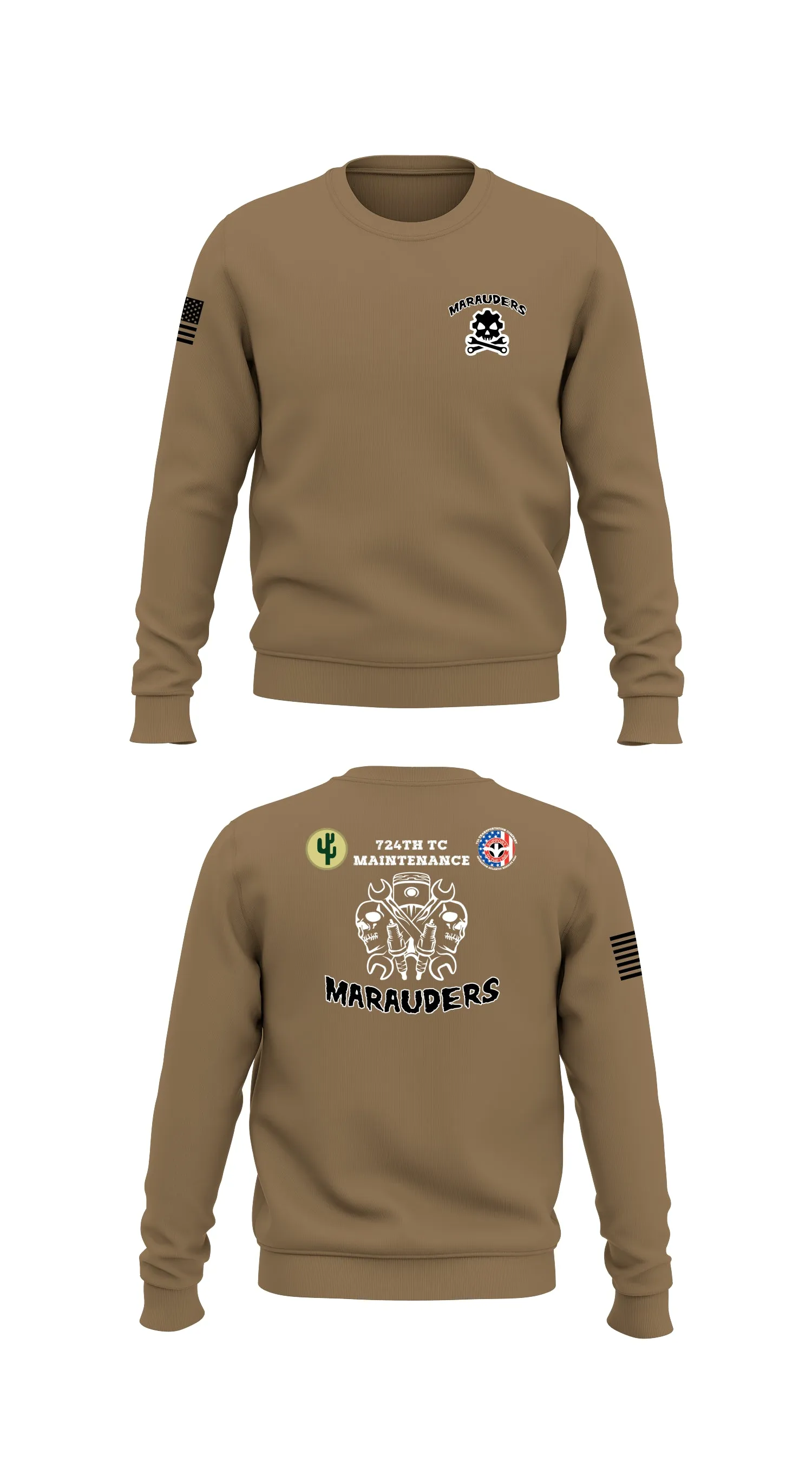724Th TC Maintenance Store 1 Core Men's Crewneck Performance Sweatshirt - 43681589507
