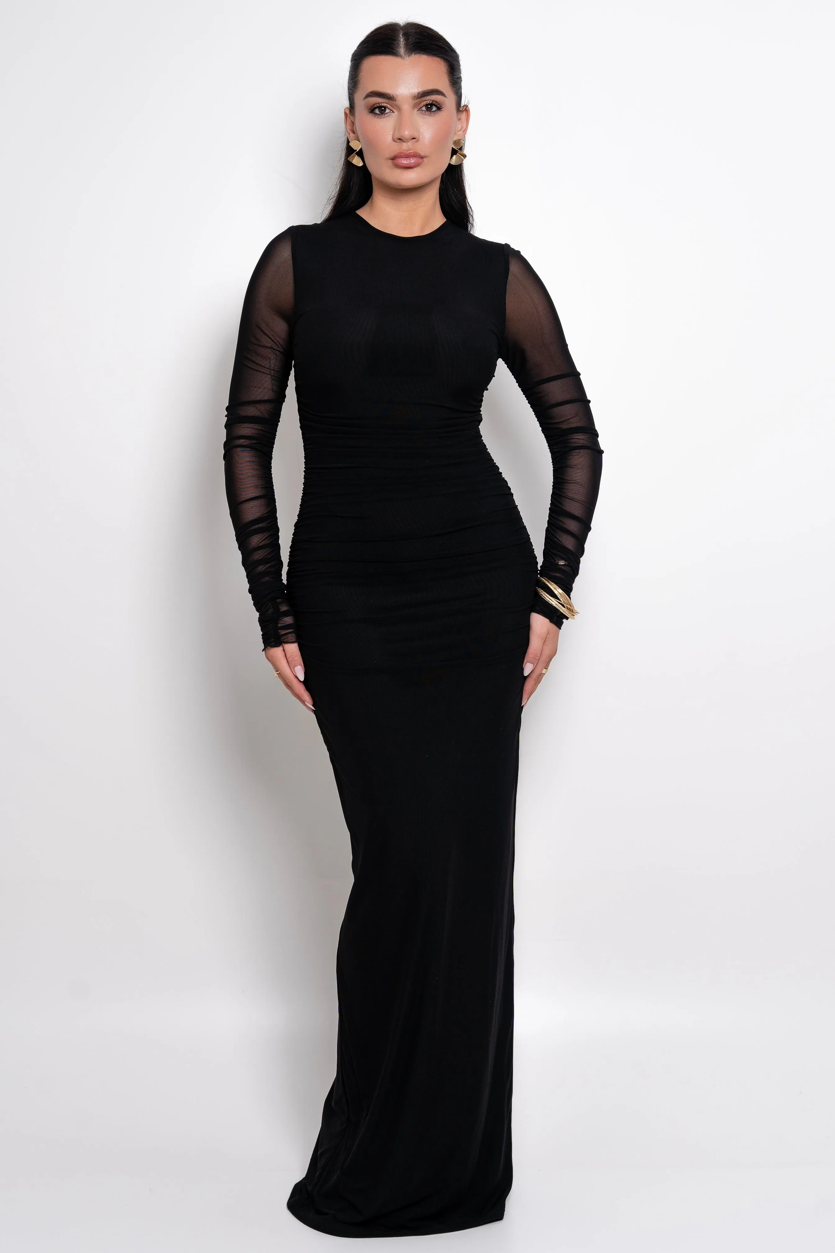 Aaliyah Black Dress