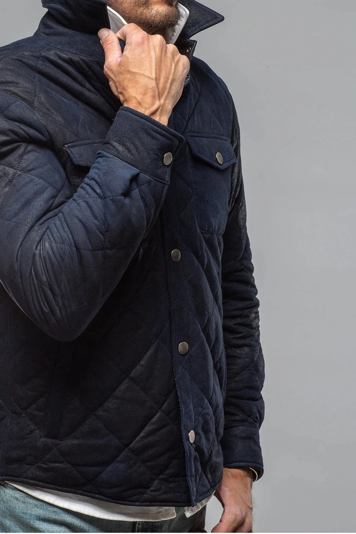 Academia Jacket In Ocean Depth