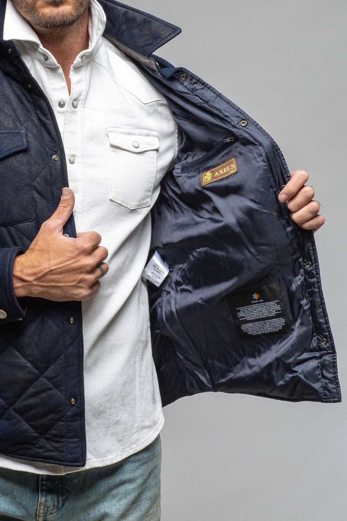 Academia Jacket In Ocean Depth