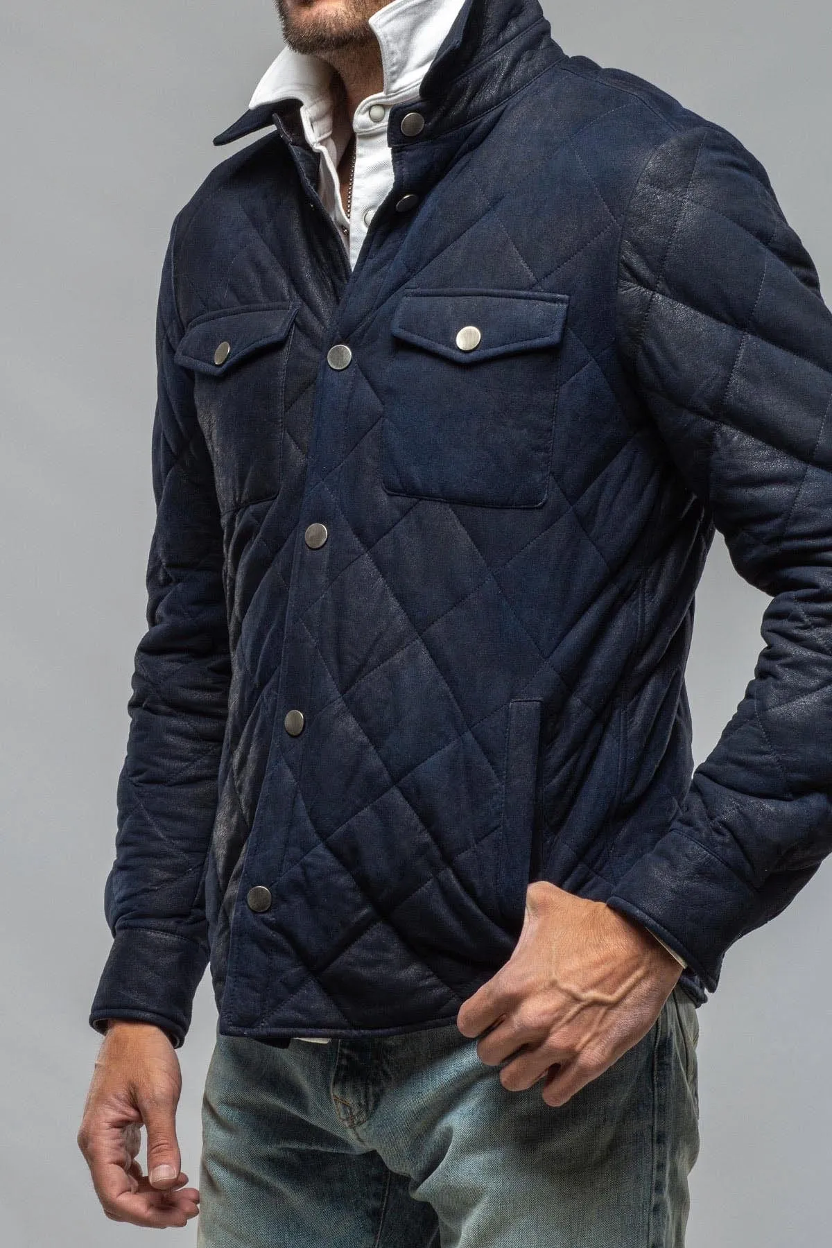 Academia Jacket In Ocean Depth