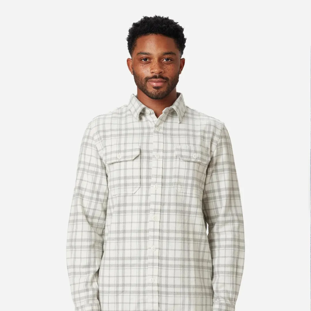 Ace Rivington Flannel Utility Shirt - Arctic