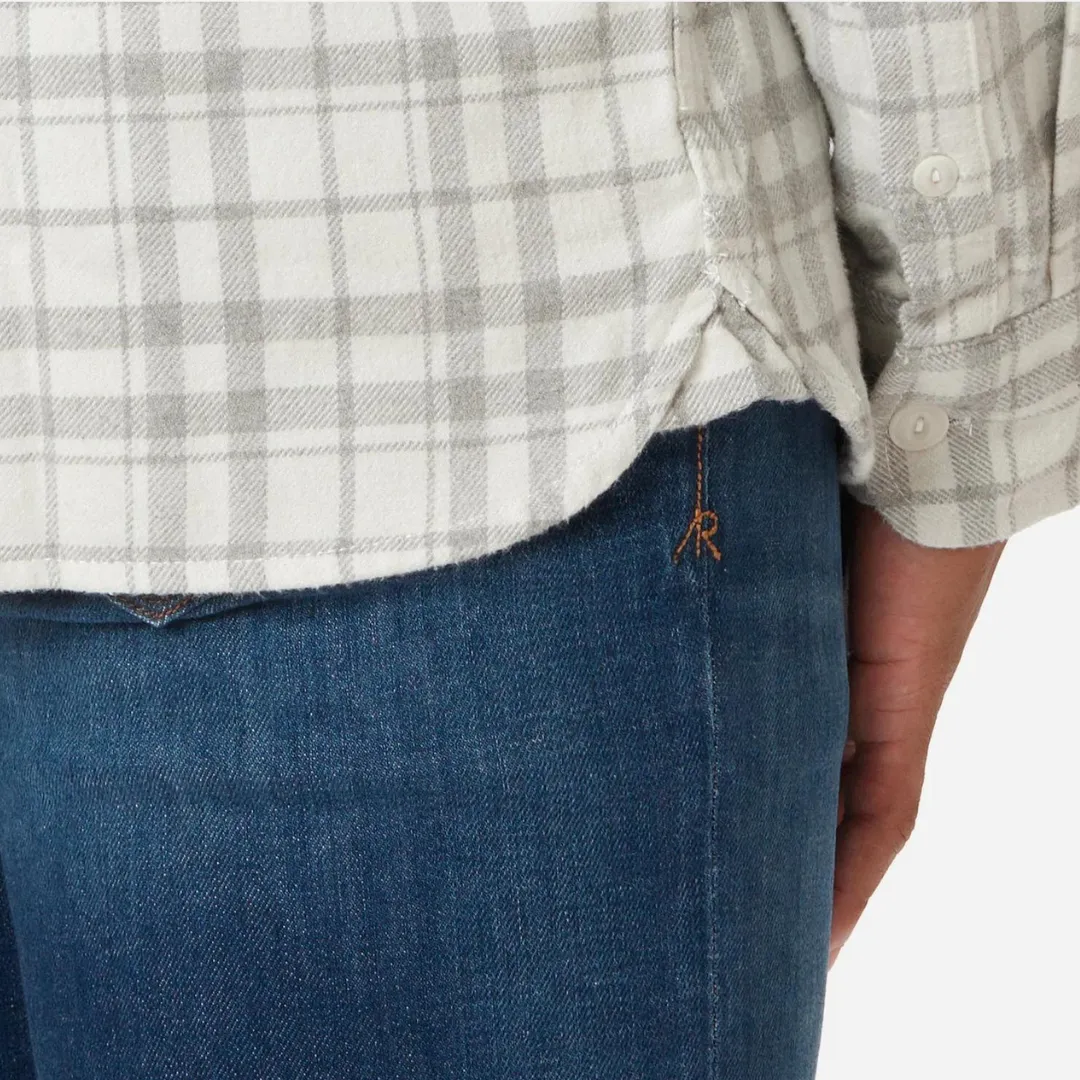 Ace Rivington Flannel Utility Shirt - Arctic