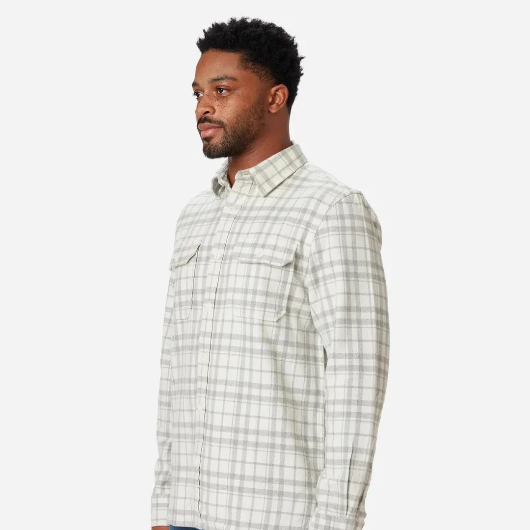 Ace Rivington Flannel Utility Shirt - Arctic