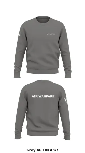 Air Warfare  Store 1 Core Men's Crewneck Performance Sweatshirt - L0KAm7