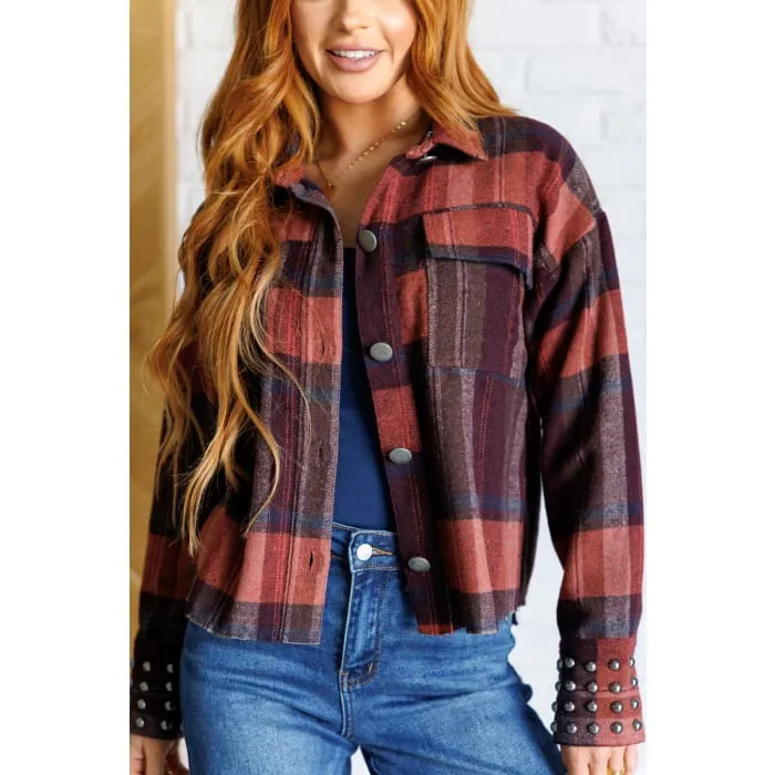 Already There Plaid Shacket