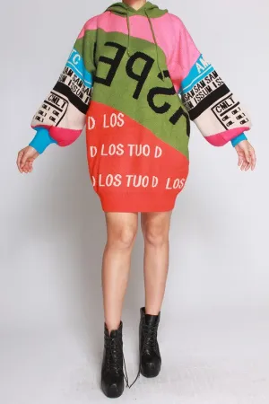 Amelia Hoodie Sweater Dress