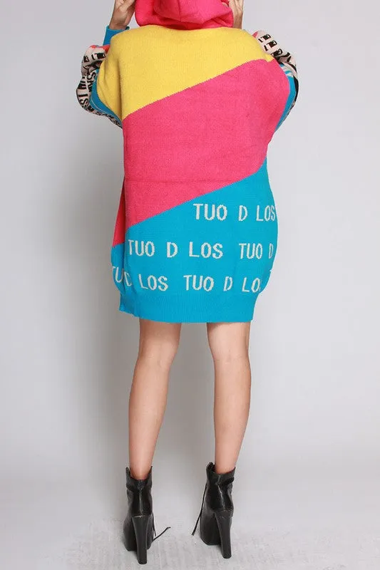 Amelia Hoodie Sweater Dress