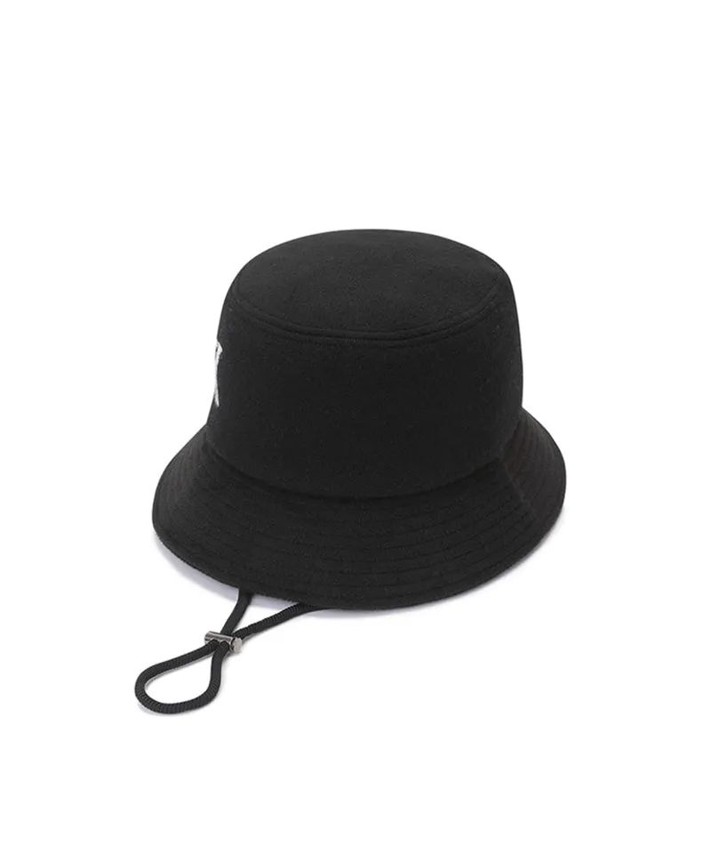 ANEW Golf: Jacquard Triple Logo Bucket Hat - Black