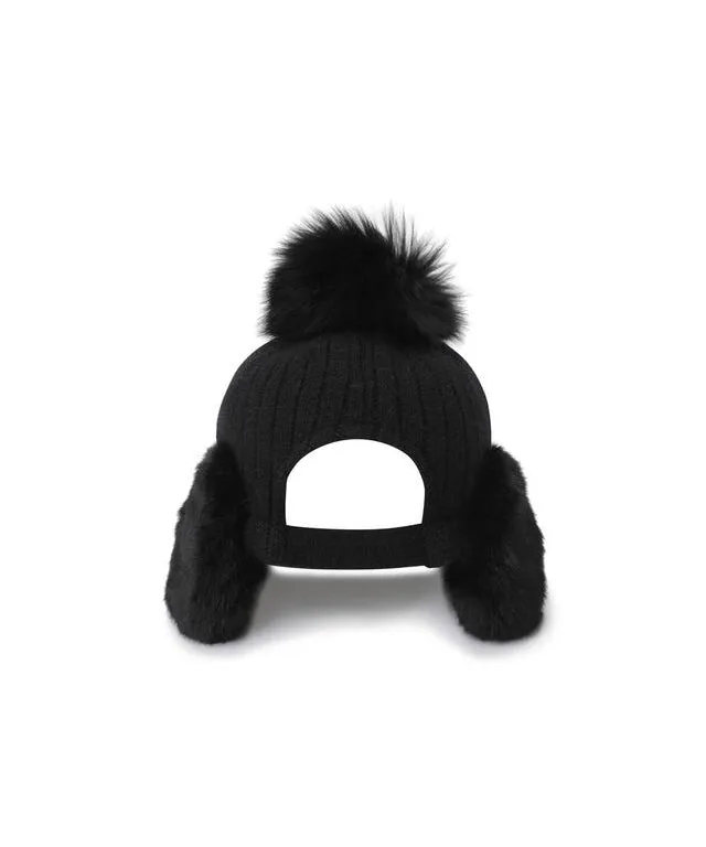 ANEW Golf: Women's Angora Knit Cap - Black