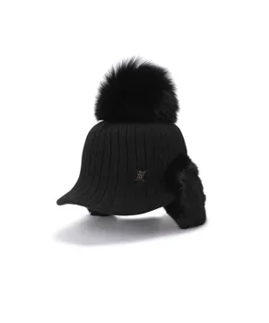 ANEW Golf: Women's Angora Knit Cap - Black