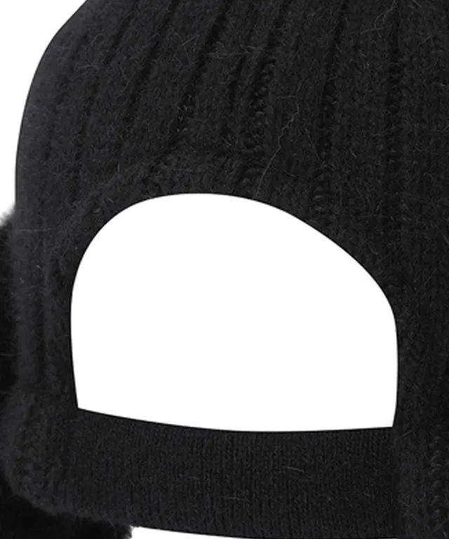 ANEW Golf: Women's Angora Knit Cap - Black