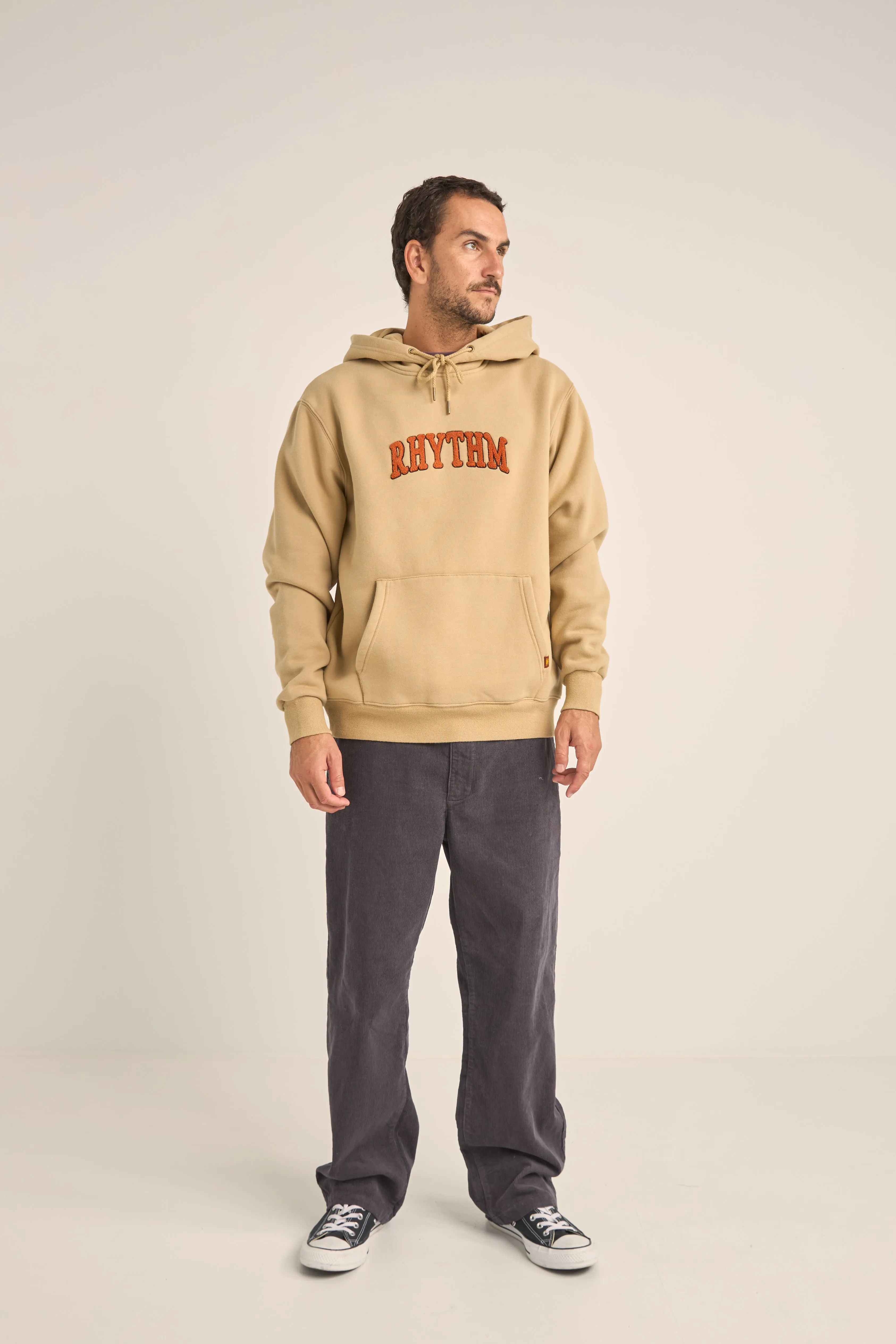 Arch Heavyweight Fleece Hood Sand