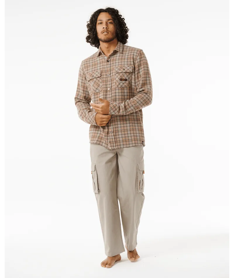 ARCHIVE OCEAN TECH FLANNEL - STONE