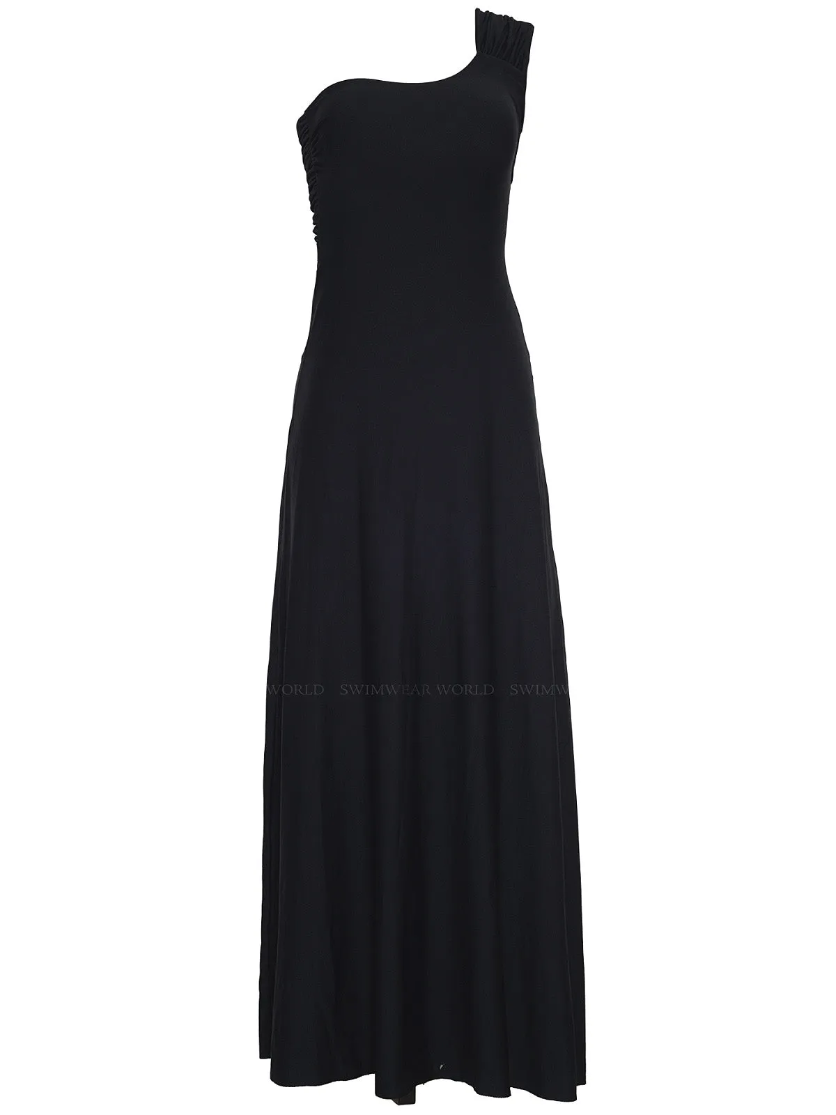 Atenea Black Maxi Dress ::RET