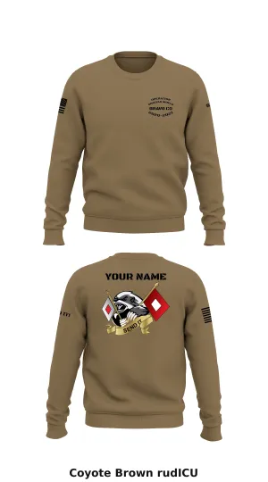B Co 146 ESB Store 1 Core Men's Crewneck Performance Sweatshirt - rudICU