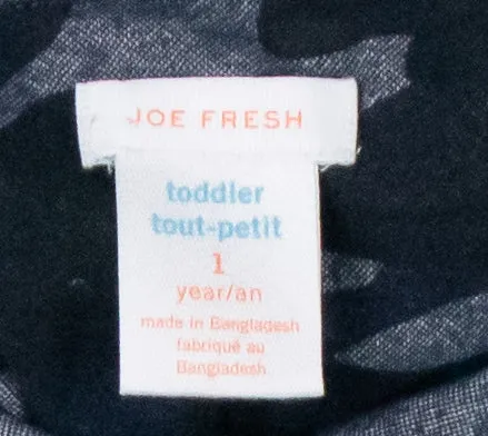BABY BOY SIZE 12 MONTHS - JOE FRESH, Soft Long-sleeve Dress Shirt EUC B34