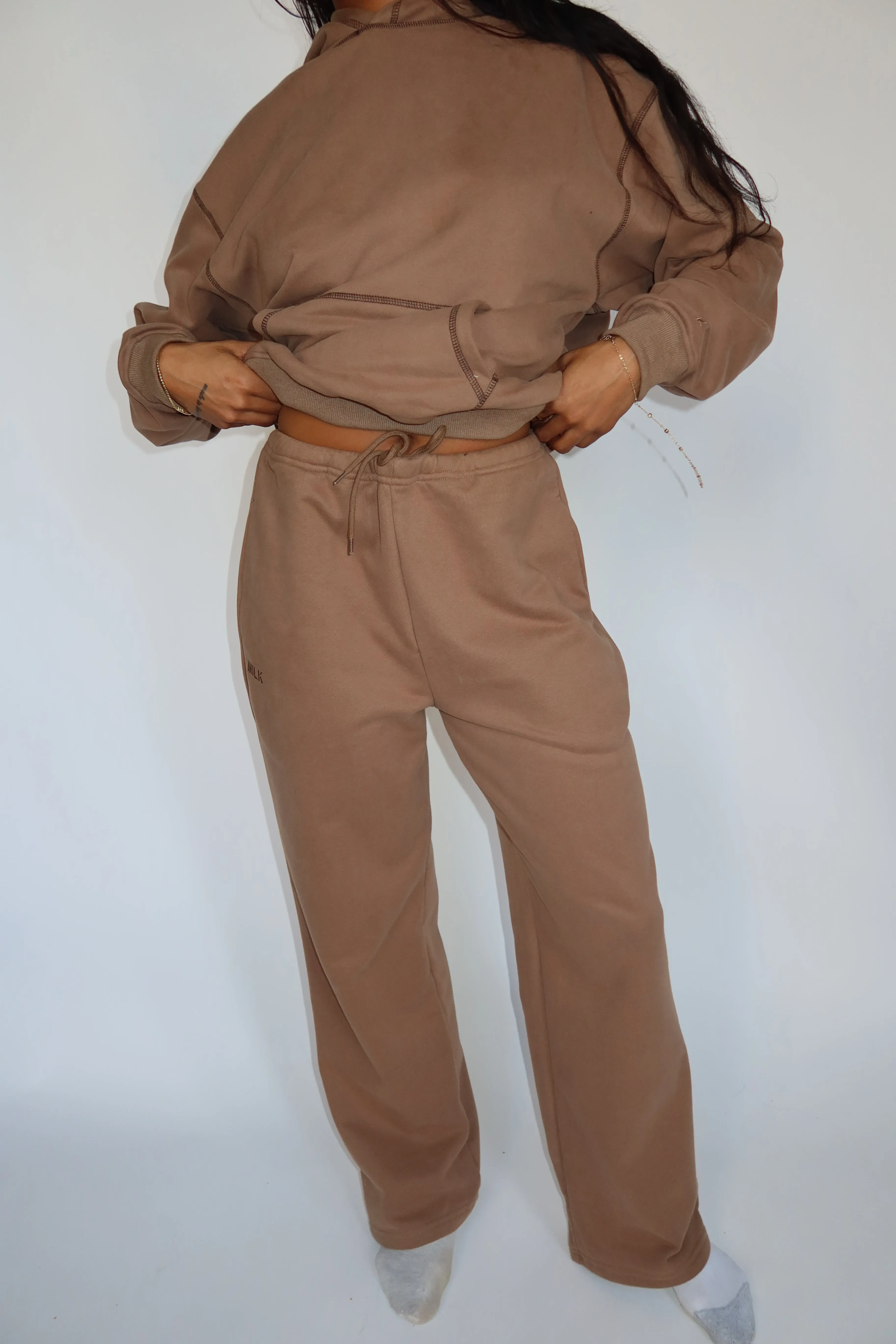 Baggy Wide Leg Sweats-FInal Sale
