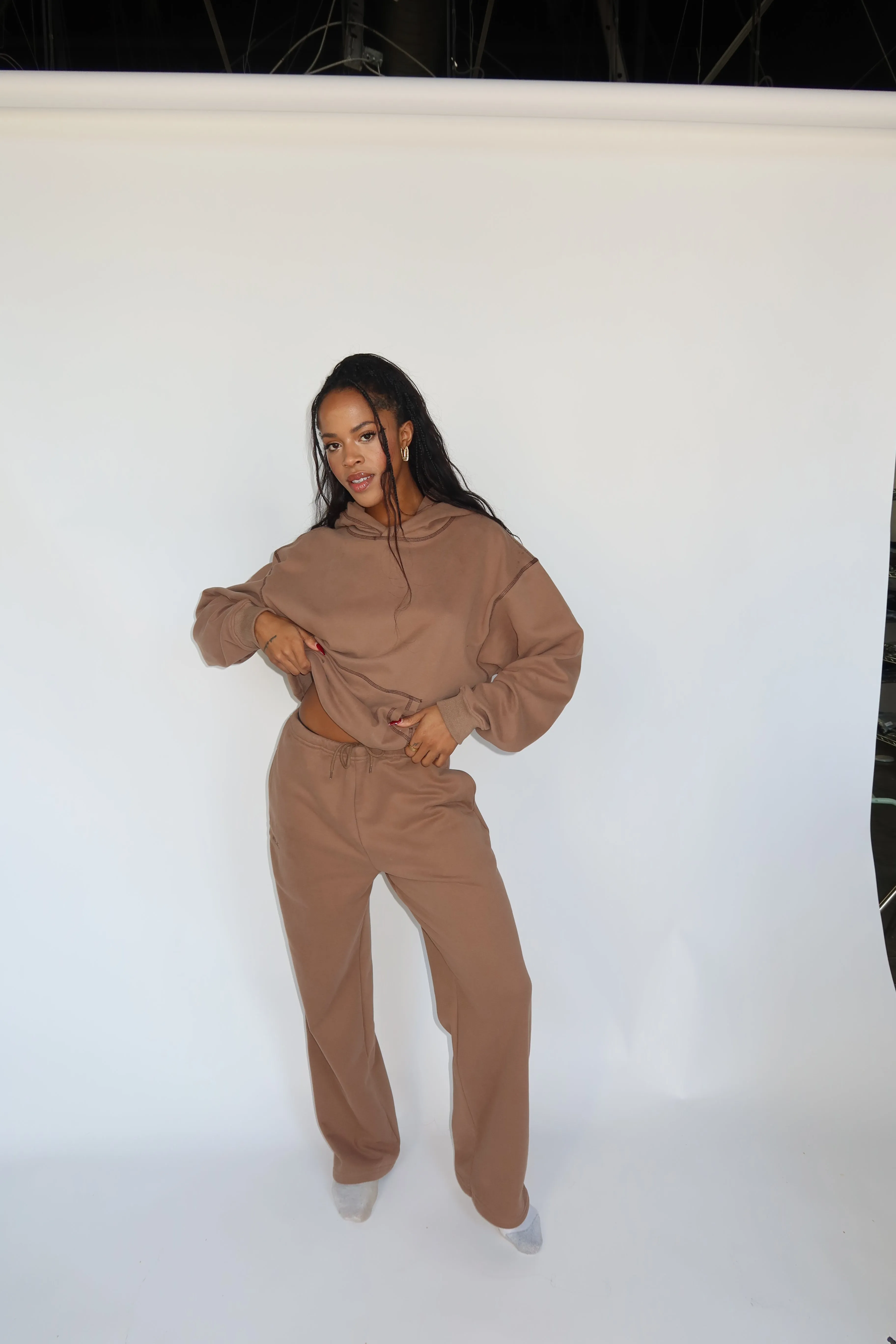 Baggy Wide Leg Sweats-FInal Sale