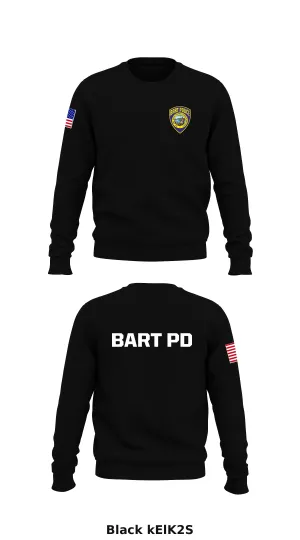 BART PD Store 1 Core Men's Crewneck Performance Sweatshirt - kElK2S