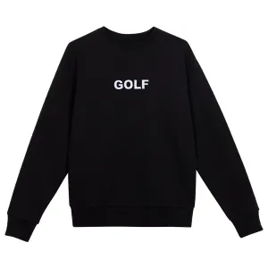 BASIC LOGO CREWNECK by GOLF WANG