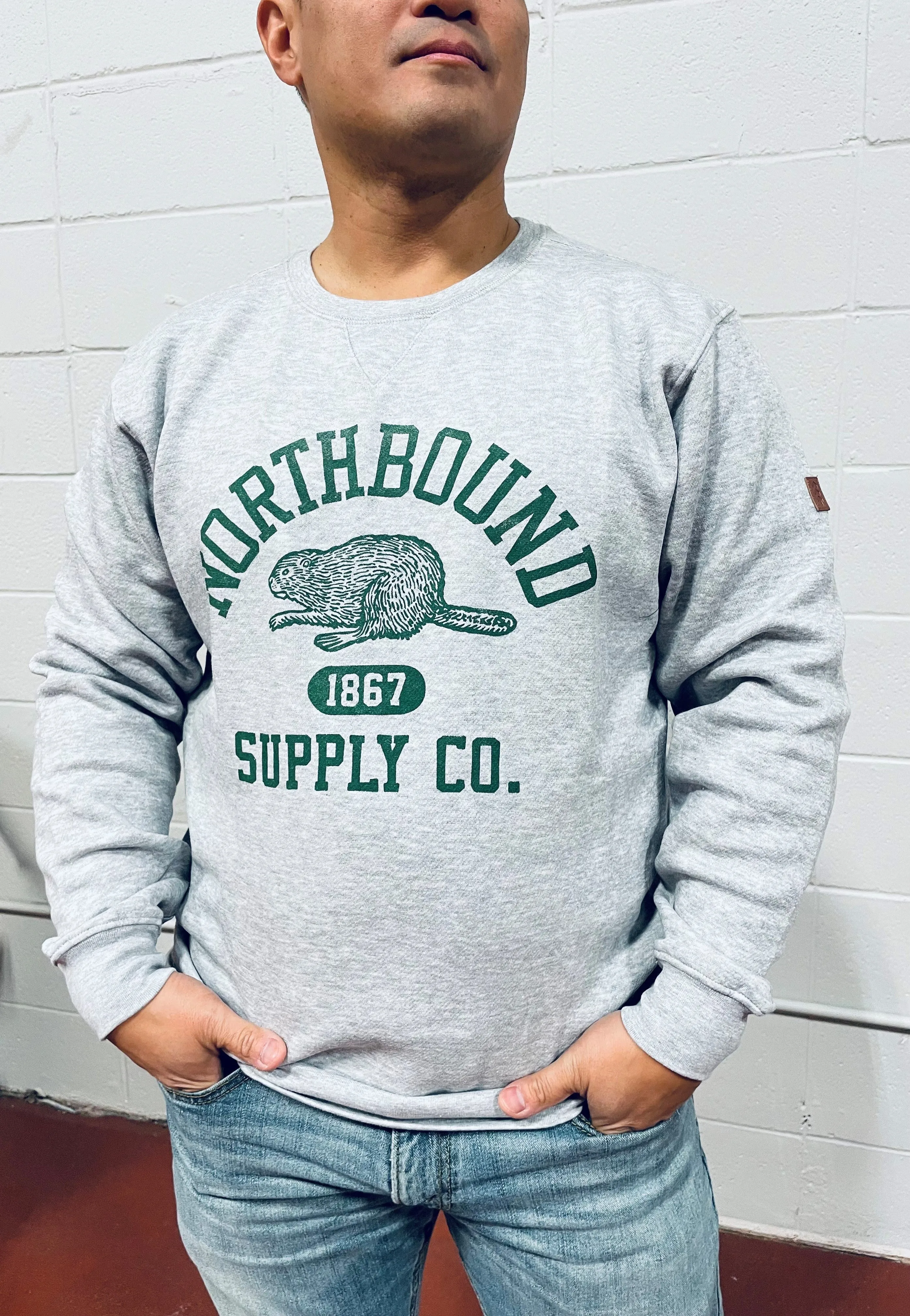 Beaver Crewneck Fleece