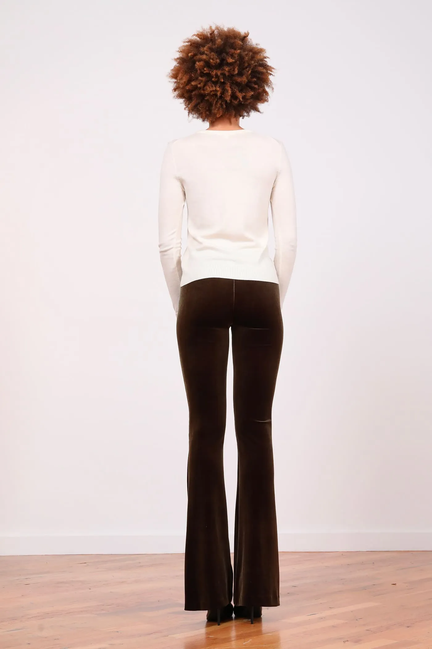 BELLINI Velvet Olive Green