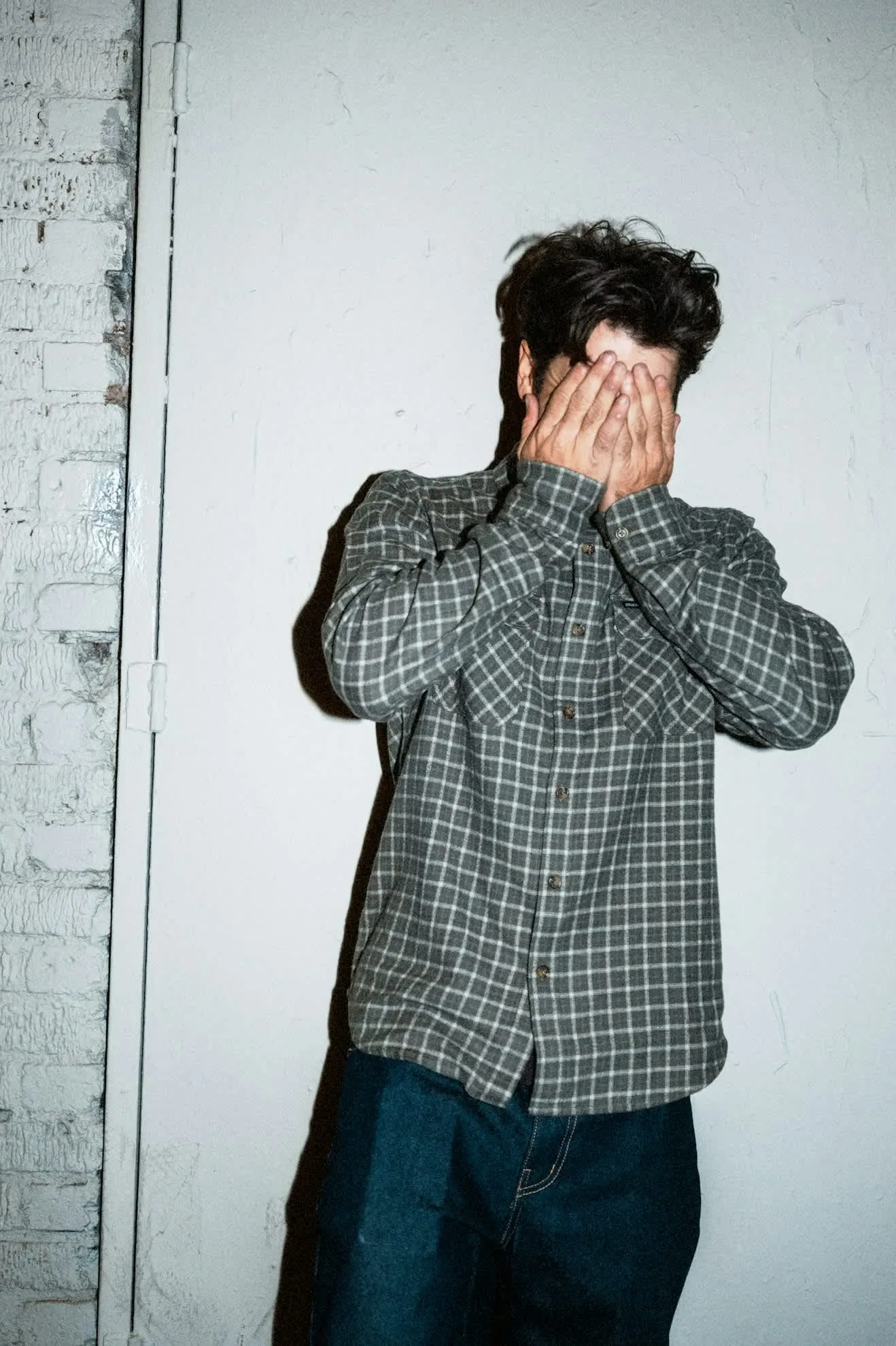 Bowery Lightweight Ultra Soft L/S Flannel - Ivy Green/Whitecap