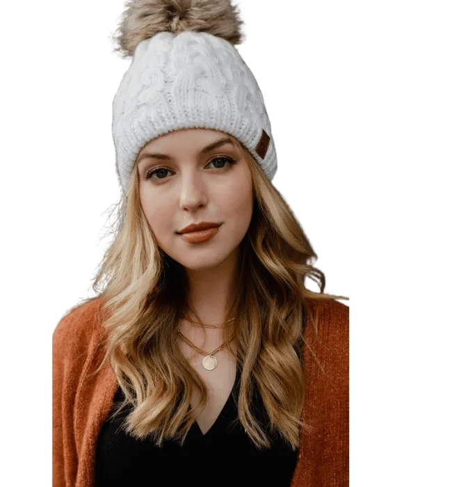 Braided Knit Hat
