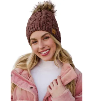 Braided Knit Hat