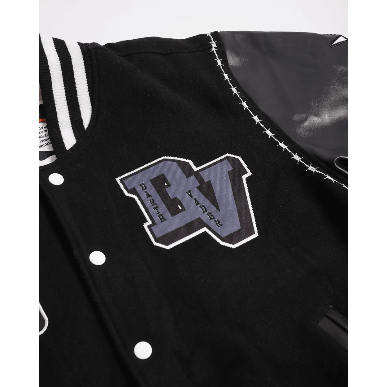BRAND X DARTH VADER VARSITY JACKET (BLACK)