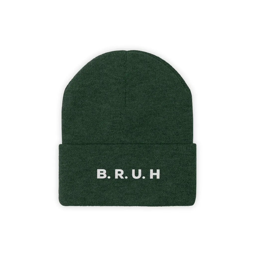 B.R.U.H Adult Knit Beanie