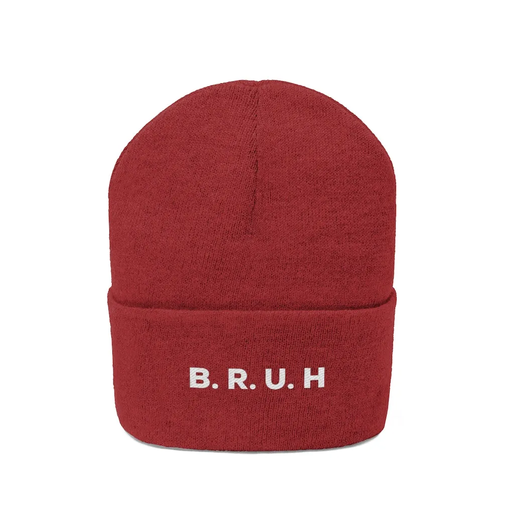 B.R.U.H Adult Knit Beanie