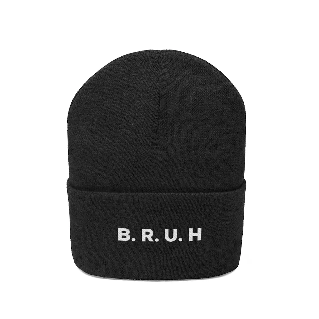 B.R.U.H Adult Knit Beanie