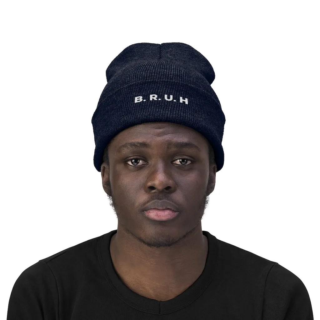 B.R.U.H Adult Knit Beanie