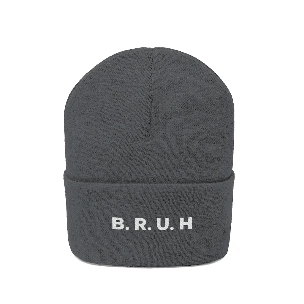 B.R.U.H Adult Knit Beanie