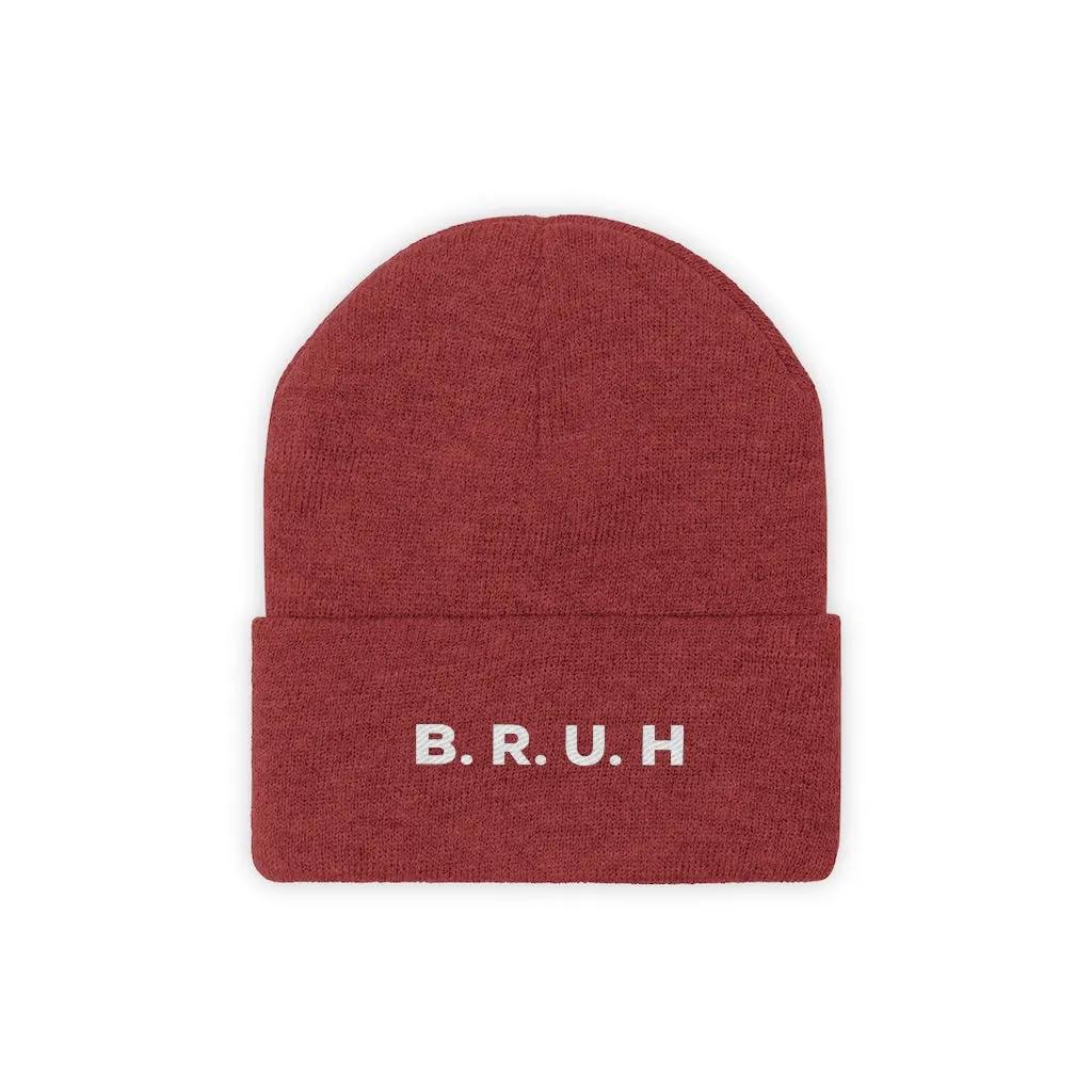 B.R.U.H Adult Knit Beanie