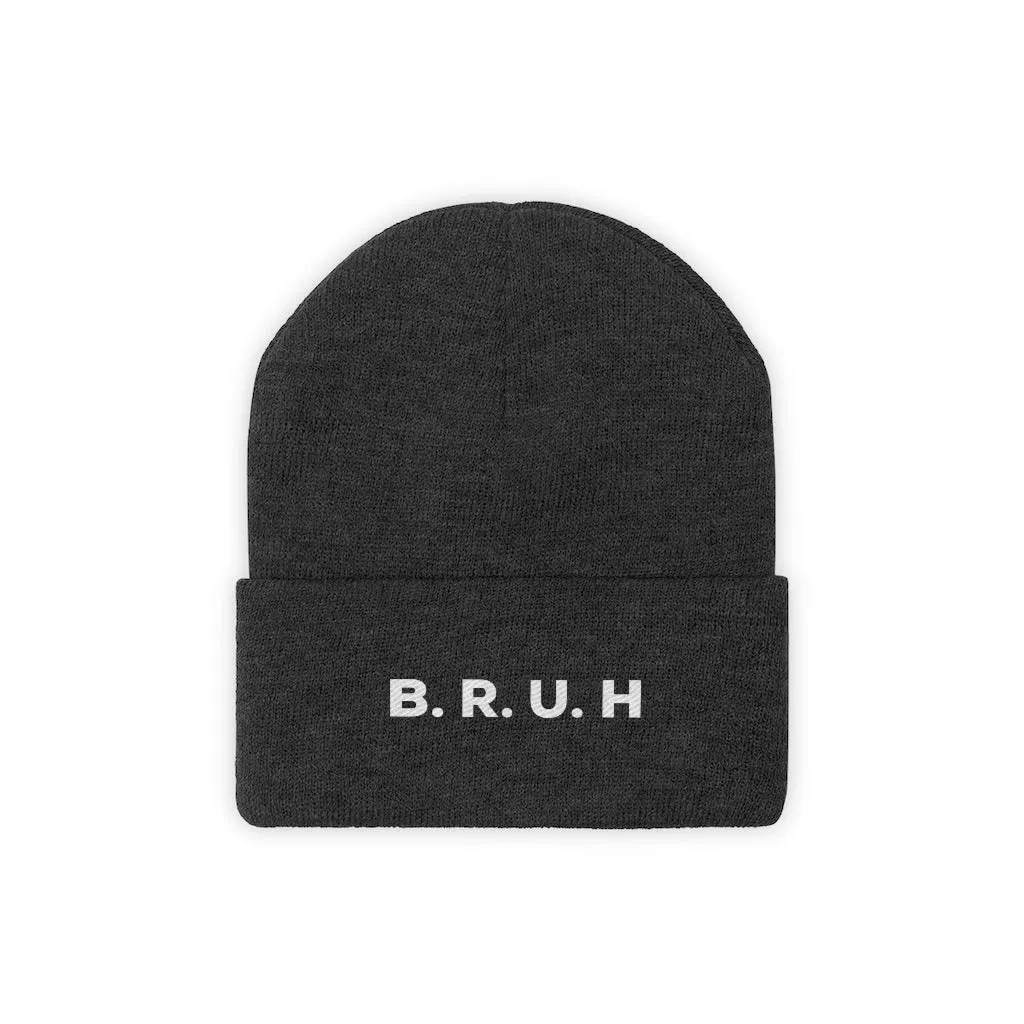 B.R.U.H Adult Knit Beanie