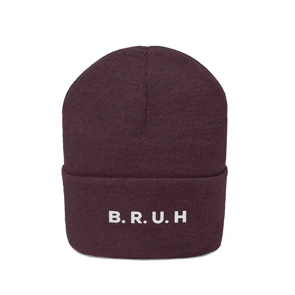 B.R.U.H Adult Knit Beanie