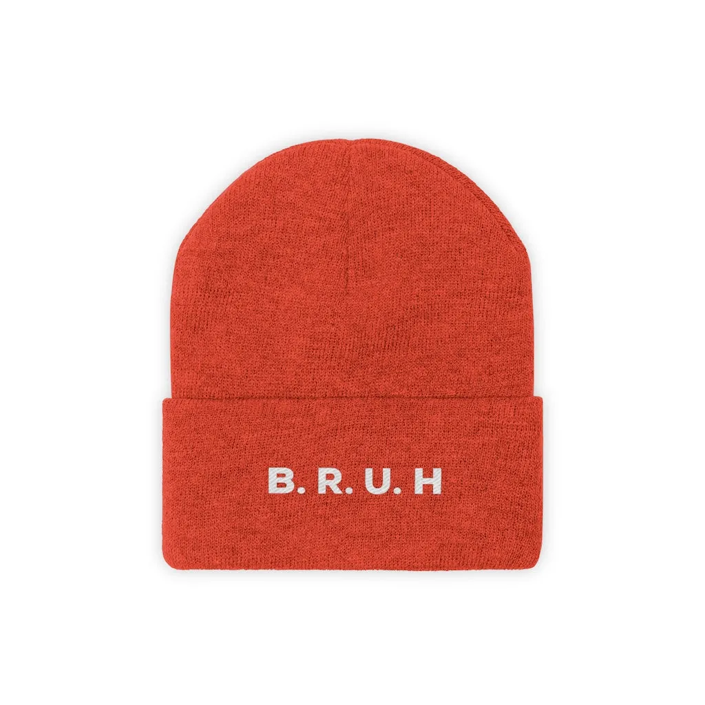 B.R.U.H Adult Knit Beanie