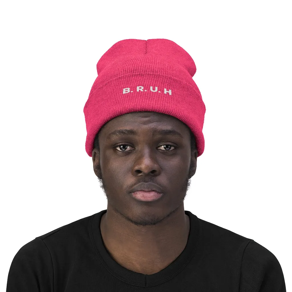 B.R.U.H Adult Knit Beanie